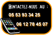 Contact par téléphone ou par e-mail